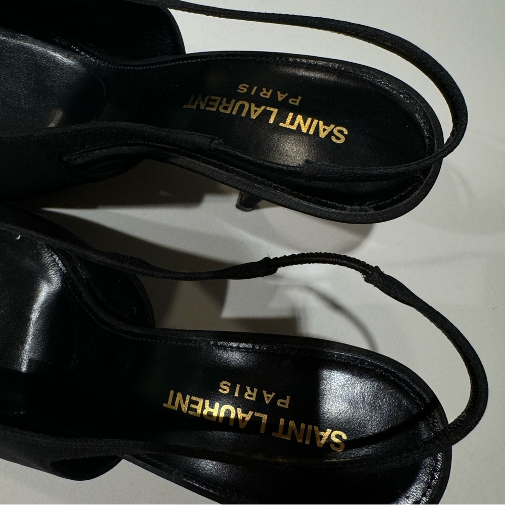 Saint Laurent heels. Size US 6 or EU 36. Perfect condition. Wore 3 times. - Picture 3 of 8